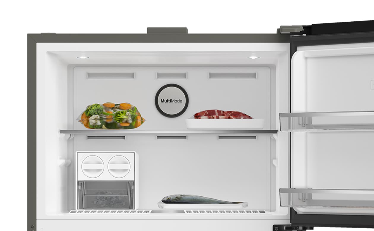 Combina frigorifica GRUNDIG GKPN66940LXRW, No Frost, 355 l, H 203 cm ...